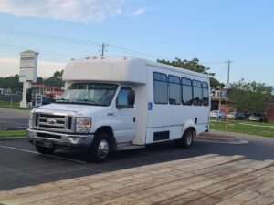 A handicap van ready for hauling by All Star Towing